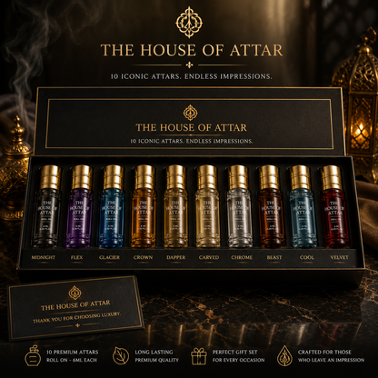 10 Pcs Attar Combo Pack