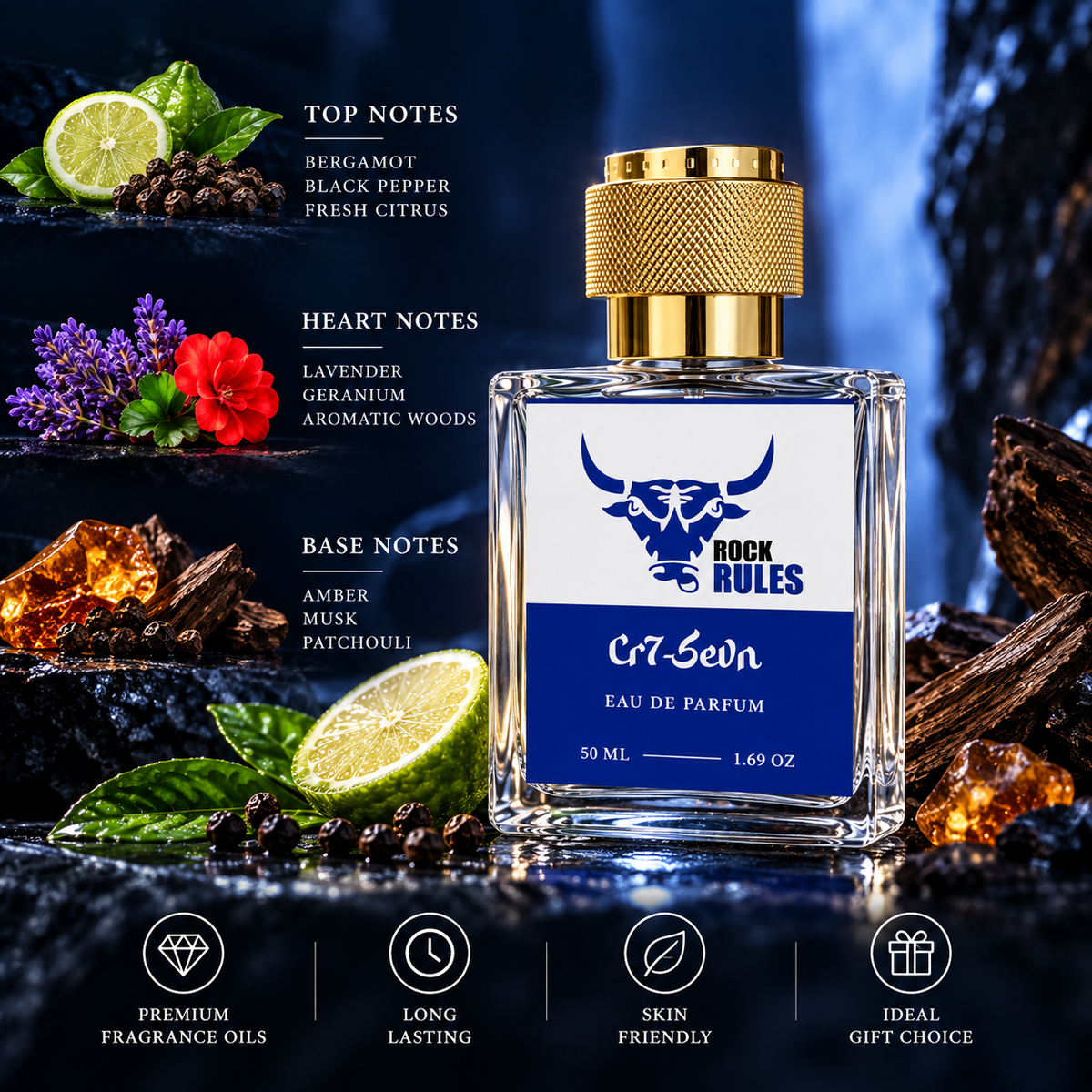 Cr7-Sevn | Rock Rules | 50 ML