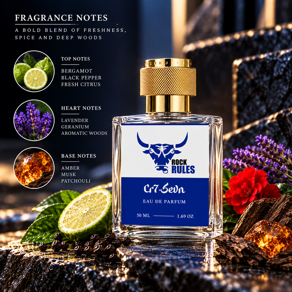 Cr7-Sevn | Rock Rules | 50 ML